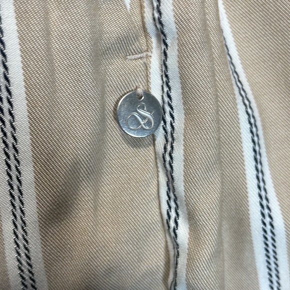 Scotch & Soda Beige and White Striped Romper - Picture 14 of 16